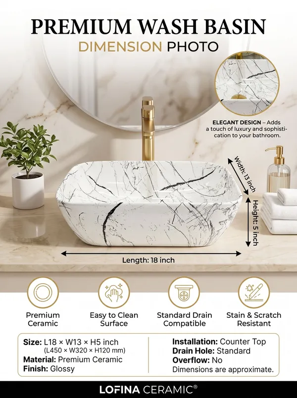 White_And_Black_Glossy_Rectangle_Table_Top_Ceramic_Wash_Basin
