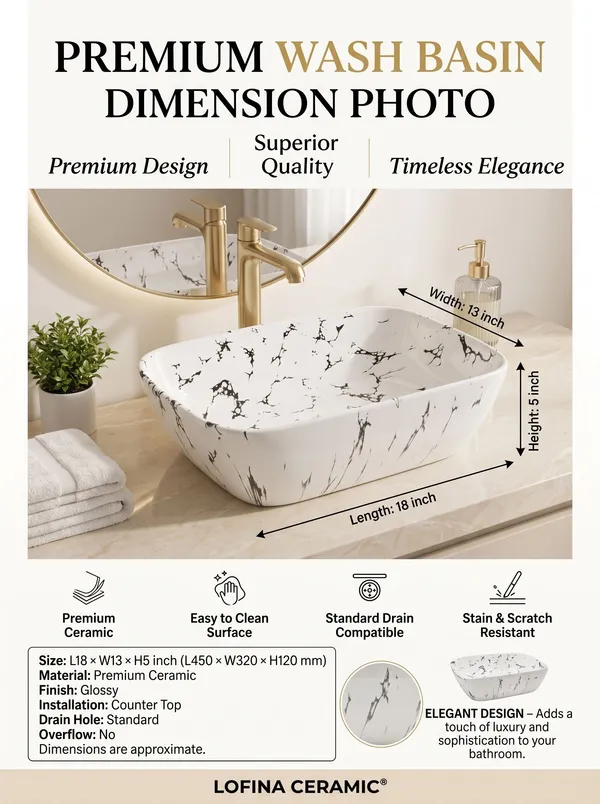 White_And_Black_Glossy_Rectangle_Table_Top_Ceramic_Wash_Basin