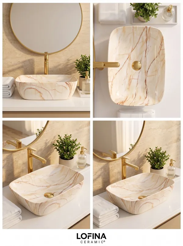 Light_Brown_Glossy_Rectangle_Table_Top_Ceramic_Wash_Basin