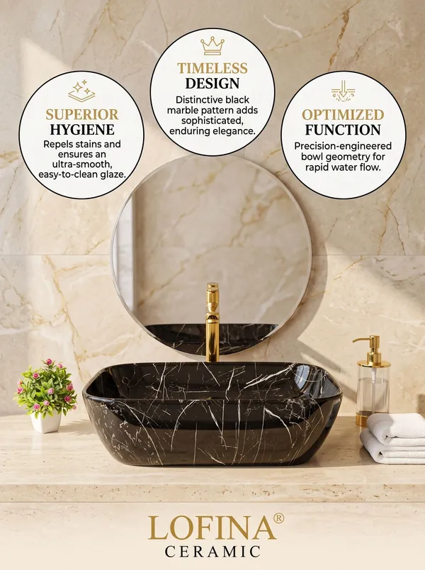 White_And_Black_Glossy_Rectangle_Table_Top_Ceramic_Wash_Basin