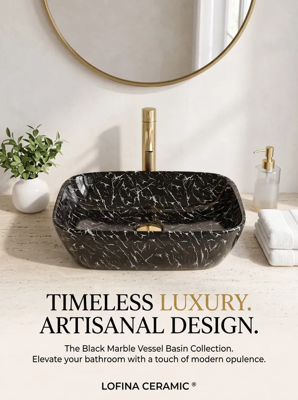 White_And_Black_Glossy_Rectangle_Table_Top_Ceramic_Wash_Basin