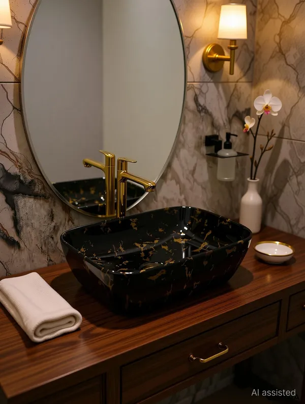 Black_And_Gold_Glossy_Rectangle_Table_Top_Ceramic_Wash_Basin