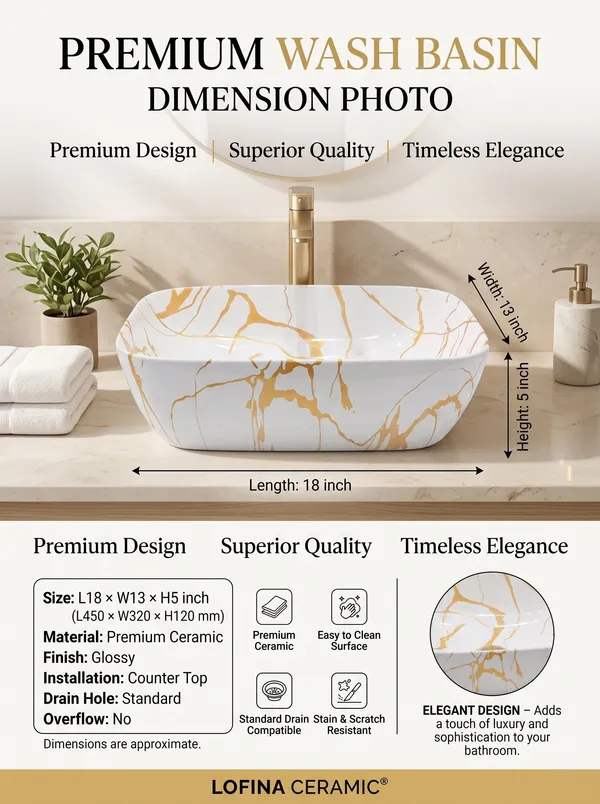 White_And_Gold_Glossy_Rectangle_Table_Top_Ceramic_Wash_Basin
