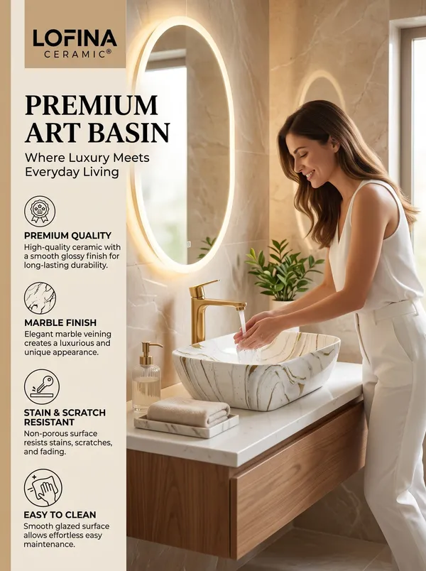White_And_Brown_Glossy_Rectangle_Table_Top_Ceramic_Wash_Basin