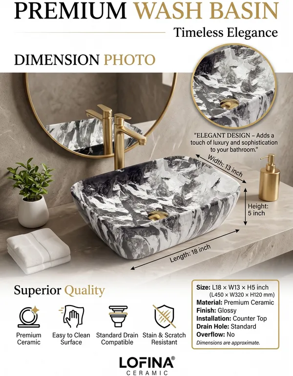 White_And_Black_Glossy_Rectangle_Table_Top_Ceramic_Wash_Basin