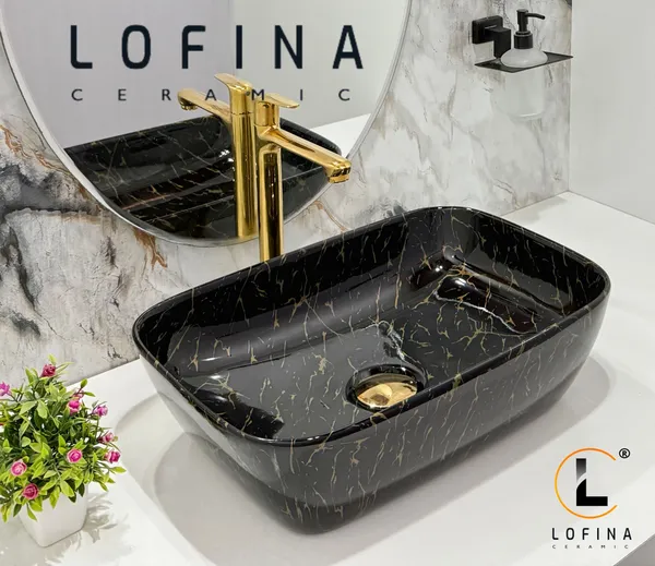 Vensh_Yellow_And_Black_Glossy_Rectangle_Table_Top_Ceramic_Wash_Basin