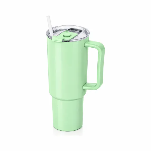 Green_Handled_Straw_Tumbler