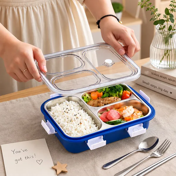 Stainless_Steel_Compartment_Lunch_Box_With_Transparent_Lid