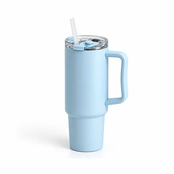 Blue_Handled_Straw_Tumbler