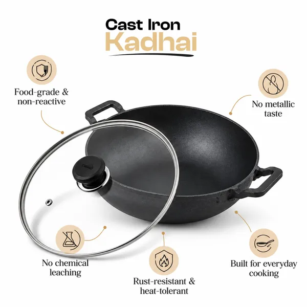 Cast_Iron_Everyday_Kadai_With_Glass_Lid