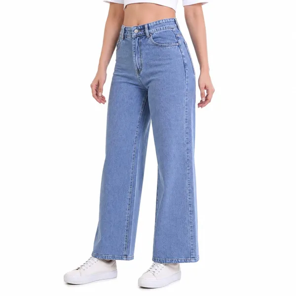 Women's_High_Rise_Wide_Leg_Baggy_Jeans_Classic_Five_Pocket_Casual_Wear