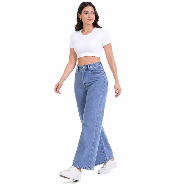 Women's_High_Rise_Wide_Leg_Baggy_Jeans_Classic_Five_Pocket_Casual_Wear