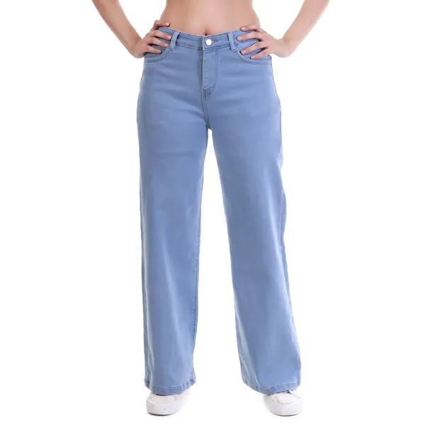 Women's_Ice_Blue_Baggy_Fit_Jeans_Stretchable_Wide_Leg_High_Rise_Casual_Wear