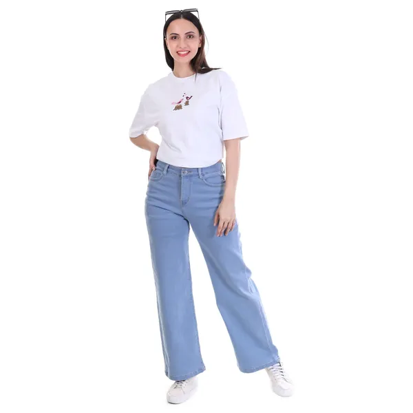 Women's_Ice_Blue_Baggy_Fit_Jeans_Stretchable_Wide_Leg_High_Rise_Casual_Wear