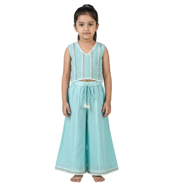 Girls_Printed_Georgette_Palazzo_Set_With_Dupatta_Sleeveless_Crop_Top_Festive_Ethnic_Wear