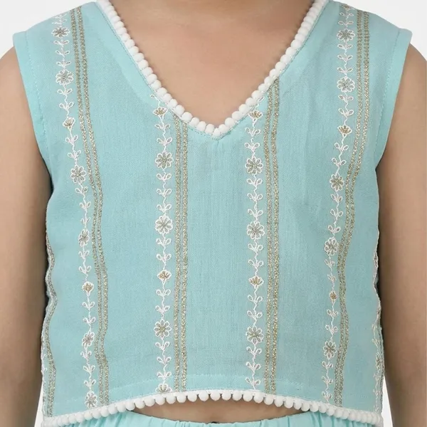 Girls_Printed_Georgette_Palazzo_Set_With_Dupatta_Sleeveless_Crop_Top_Festive_Ethnic_Wear