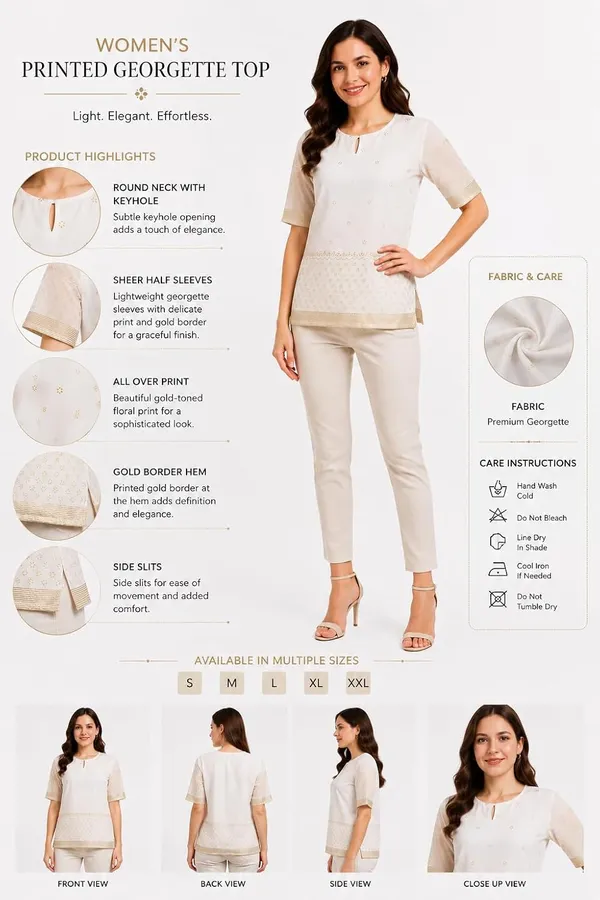 Women's_White_Georgette_Printed_Flared_Top_Casual_Party_And_Office_Fashion_Wear