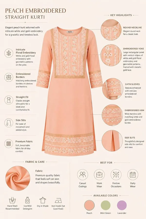 Designer_Georgette_Kurti_For_Women_With_Soft_Cotton_Lining_Comfortable_Ethnic_Wear