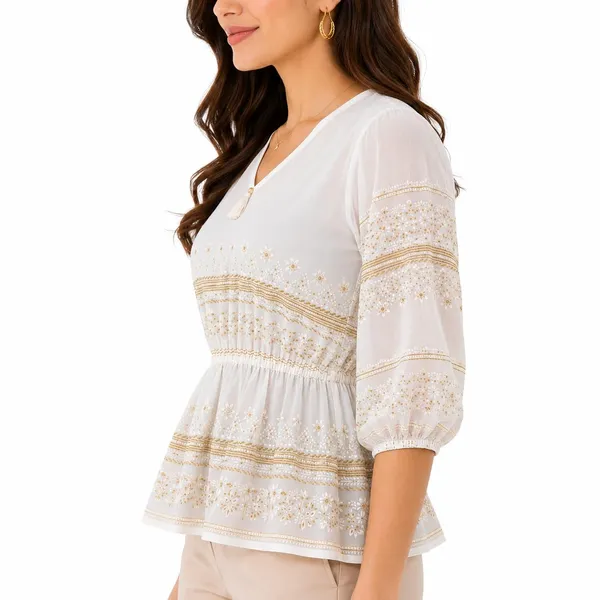 Women's_White_Casual_Top_Regular_Fit_Stylish_Office_And_Everyday_Fashion_Wear