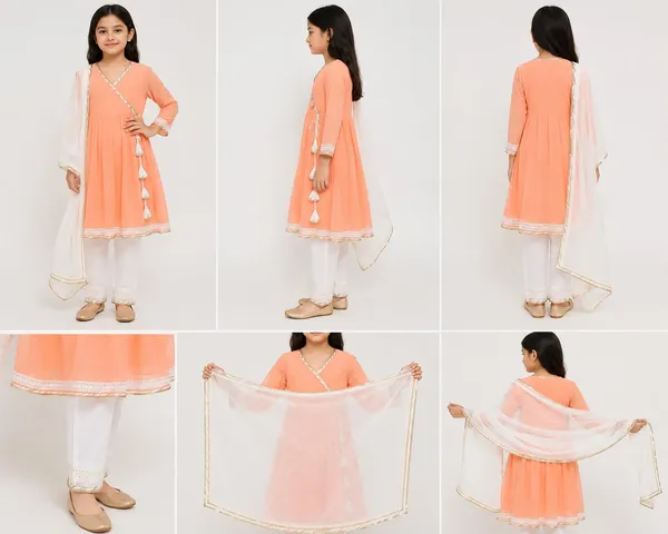 Girls_Light_Peach_Georgette_Ethnic_Set_With_Cotton_Lining_Festive_Traditional_Wear