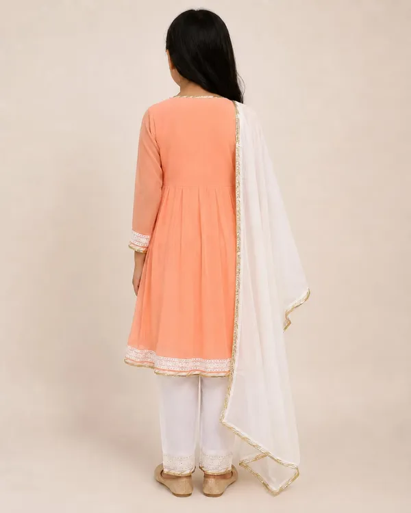 Girls_Light_Peach_Georgette_Ethnic_Set_With_Cotton_Lining_Festive_Traditional_Wear