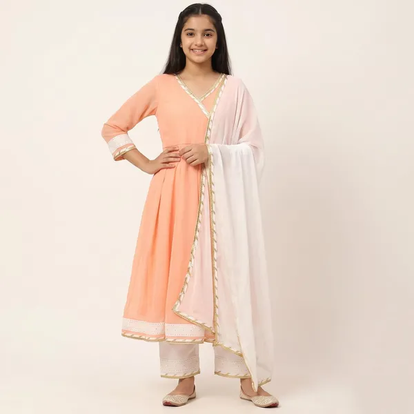 Girls_Georgette_Anarkali_Ethnic_Set_With_Soft_Cotton_Lining_Comfortable_Festive_Traditional_Wear