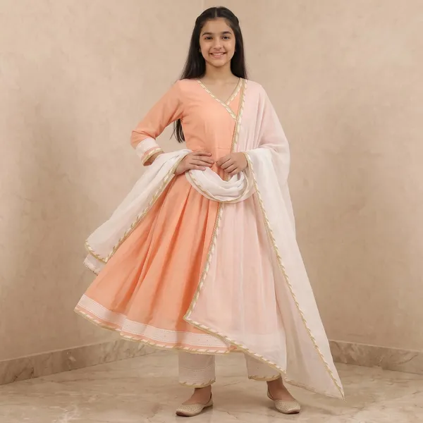 Girls_Georgette_Anarkali_Ethnic_Set_With_Soft_Cotton_Lining_Comfortable_Festive_Traditional_Wear