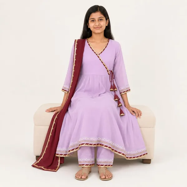 Girls_Georgette_Anarkali_Ethnic_Set_With_Soft_Cotton_Lining_Comfortable_Festive_Wear