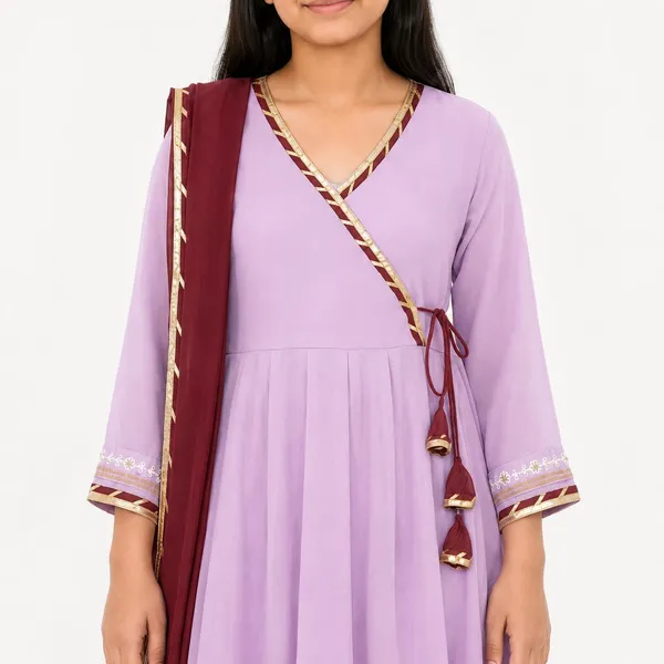 Girls_Georgette_Anarkali_Ethnic_Set_With_Soft_Cotton_Lining_Comfortable_Festive_Wear