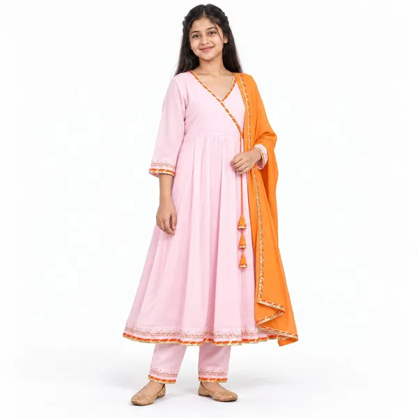 Girls_Georgette_Anarkali_Ethnic_Set_With_Soft_Cotton_Lining_Comfortable_Festive_Traditional_Wear