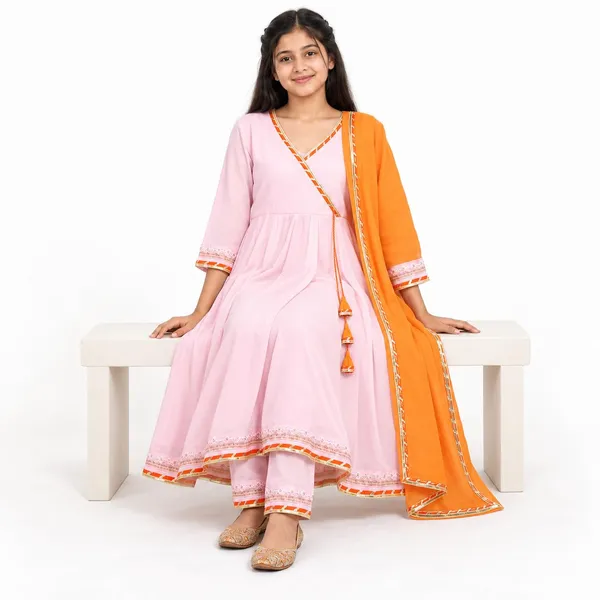Girls_Georgette_Anarkali_Ethnic_Set_With_Soft_Cotton_Lining_Comfortable_Festive_Traditional_Wear