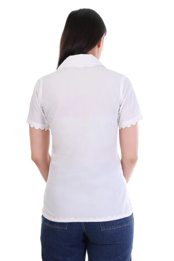 Women's_White_Cotton_Short_Sleeve_Shirt
