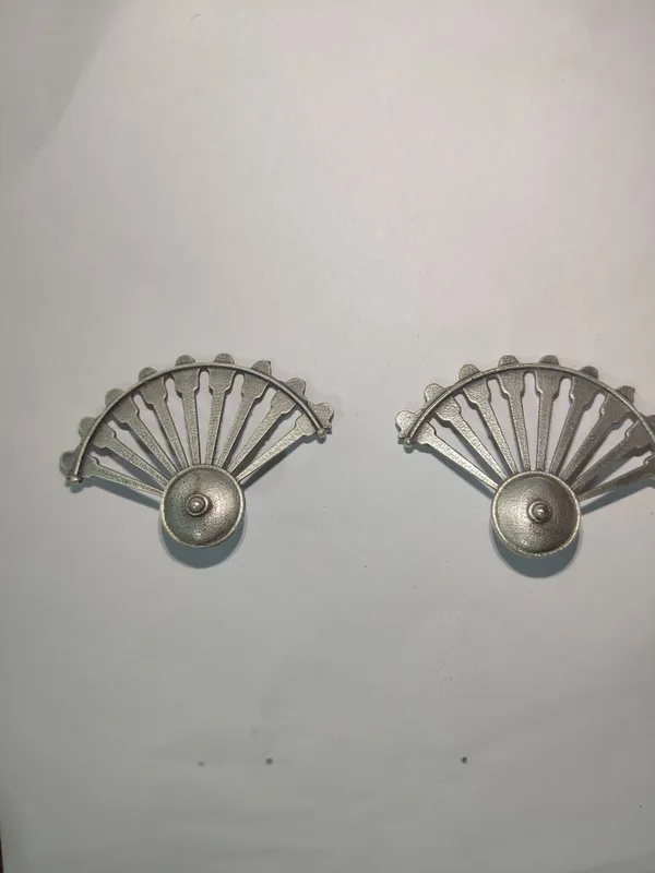 Silver_Steel_Fan_Design_Earrings_For_Women_Pack_Of_3