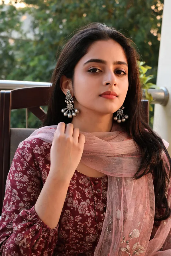 Silver_Steel_Oxidised_Floral_Jhumka_Earrings_For_Women