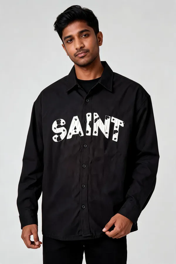 Black_Cotton_Relaxed_Fit_Full_Sleeve_Shirt_For_Men
