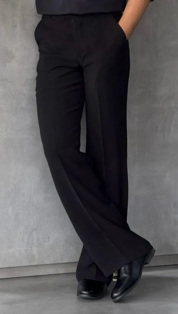 Black_Armani_Bootcut_Trousers_For_Men
