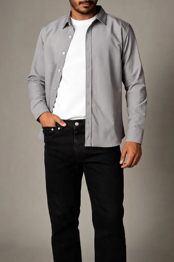 Black_Denim_Regular_Fit_Pants_For_Men