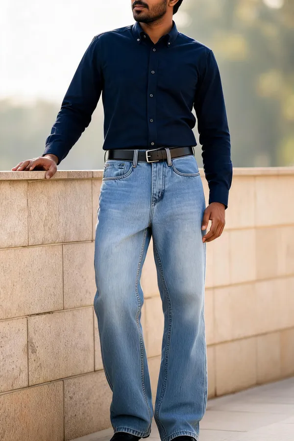 Blue_Denim_Straight_Fit_Jeans_For_Men