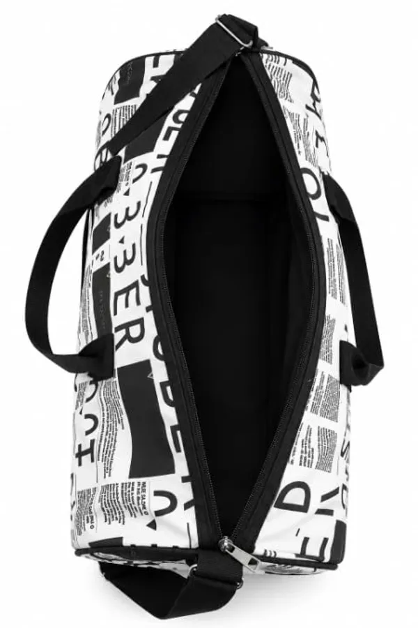 Travel_Bag_Newspaper_Print_Bag_For_Women_Girls_Casual_Shoulder_Handbag_Tote_Bag_For_Shopping_Luggage_Bag