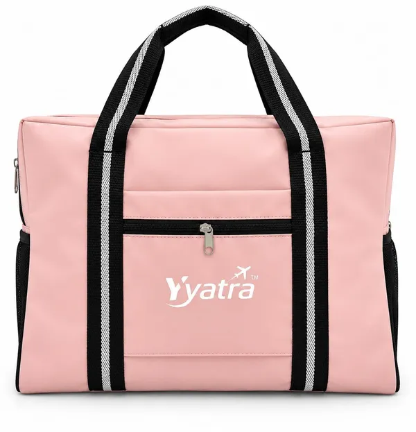 Travel_Bag_For_Woman_Pink_Soft_Fabric