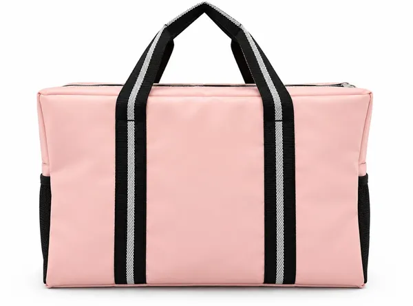 Travel_Bag_For_Woman_Pink_Soft_Fabric