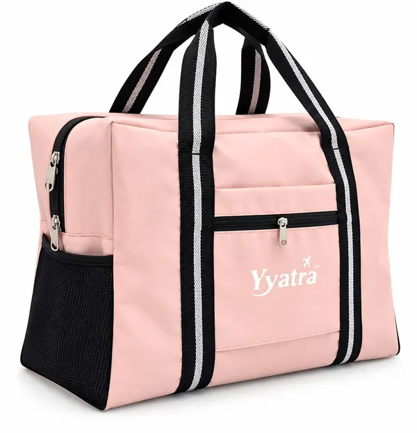Travel_Bag_For_Woman_Pink_Soft_Fabric