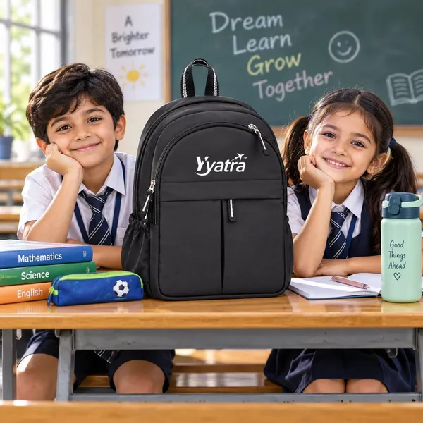 Yatra_School_Kids_Bag_Multi_Compartment_Casual_School_Bag_With_Front_Zipper_Pockets_Side_Bottle_Pockets_Adjustable_Shoulder_Straps_Lightweight_School_College_Office_Backpack
