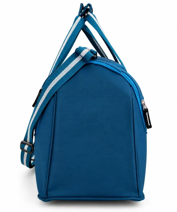 Travel_Duffle_Bag_For_Men_Women_Padded_Fabric_Stitching_Blue_Colour
