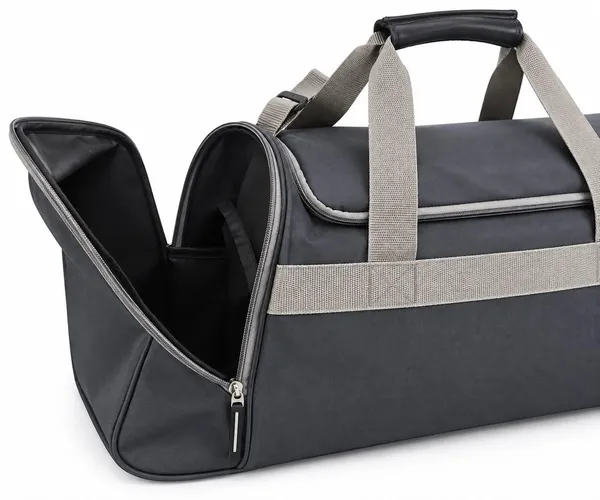 Duffle_Bags_For_Travel_For_Women_Padded_Fabric_Stitching_Gray_Color