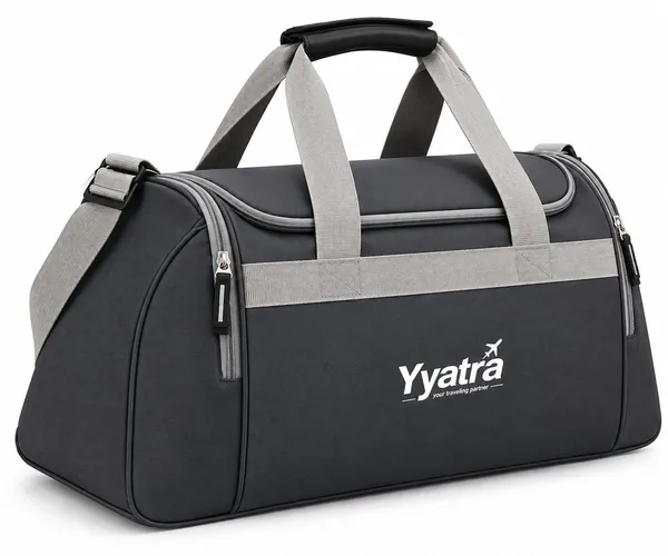 Duffle_Bags_For_Travel_For_Women_Padded_Fabric_Stitching_Gray_Color
