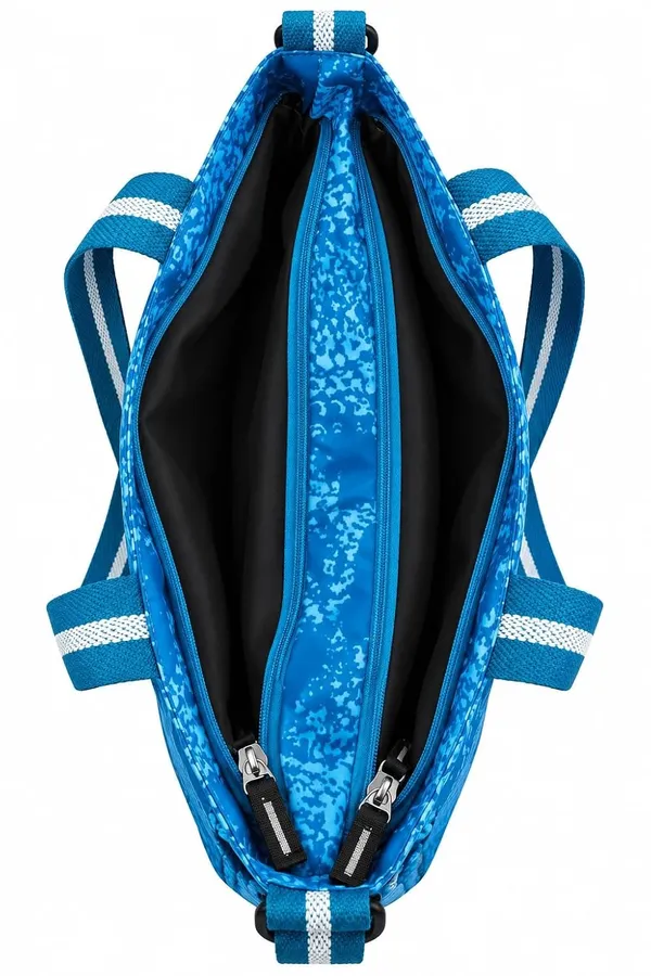 Women_S_Blue_Printed_Tote_Bag_With_Shoulder_Strap_And_Multiple_Pockets