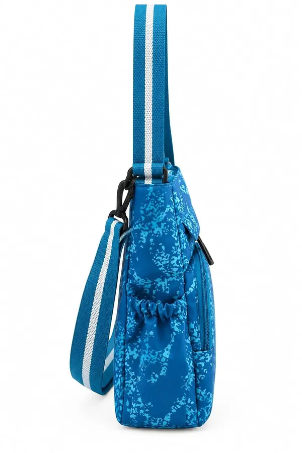 Women_S_Blue_Printed_Tote_Bag_With_Shoulder_Strap_And_Multiple_Pockets