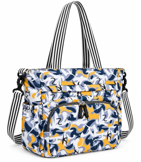Women_S_Printed_Tote_Bag_With_Shoulder_Strap_And_Multiple_Pockets