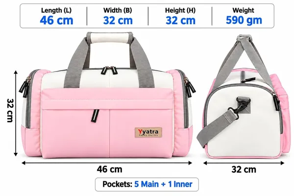 Travel_Duffle_Bag_Expandable_Large_Capacity_Tote_Bag_Pink